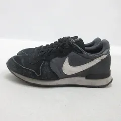 H■【23.5cm】ナイキ/NIKE 629664 WMNS INTERNATIONALIST ローカットスニーカー/黒灰色/LADIES■150【中古】