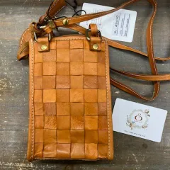 zucchero カウレザーメッシュポシェットNo.49439 COL.40