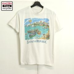 バナナリパブリック サファリ&トラベル アニマルプリントtシャツ
