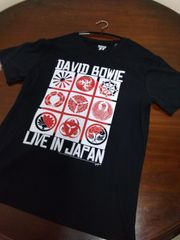 David Bowie / デヴィッド・ボウイ 『LIVE IN JAPAN』 正規品ロックTシャツ（新品） Lサイズ