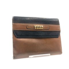 美品★ デルヴォー 2つ 折財布 レザー 編み込み Dロゴ金具 美品☆ デルヴォー 2つ 折財布 レザー 編み込み Dロゴ金具 - メルカリ