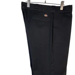 メキシコ製Dickiesディッキーズ874ワークパンツツイル生地ロゴタグ黒ブラックvintageヴィンテージ50117