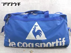 ■ le coq sportif ルコックスポルティフ 2WAY ボストン バッグ ブルー メンズ 【中古】 【1002801157500】