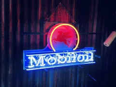 一点のみ★ハーレーダビットソンネオン看板★世田谷ベース★ガレージ★秘密基地 本物ネオン管』 ハーレーダビットソン ネオン看板Harley
