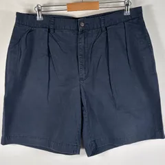 古着 90's/90年代 ポロバイラルフローレン Polo by Ralph Lauren ショートパンツ チノパン ポロチノ 大きいサイズ w38  ネイビー メンズ