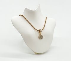SWAROVSKI スワロフスキー ラインストーン フラワー ネックレス