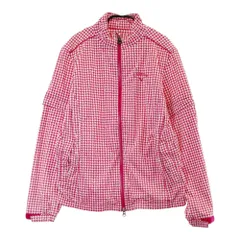 サイズ：S CALLAWAY キャロウェイ  2WAY レインウェア セットアップ 千鳥格子柄 レッド系 [240101483091] ゴルフウェア レディース ストスト