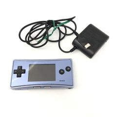 ゲームボーイアドバンス本体(ミクロ) シルバー 社外品USB充電ケーブル