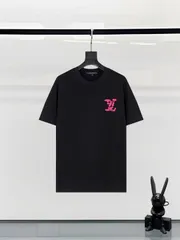 【今日特価】Louis Vuitton 25SS プリントロゴ シャツ