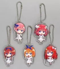 【中古】雑貨 全5種セット 「映画 五等分の花嫁×ローソン アクリルキーホルダー」
