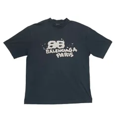 美品 バレンシアガ BB 17年 コットン Tシャツ XL ロゴTシャツ BALENCIAGA - バレンシアガ ロゴ BB Tシャツ ティーシャツ