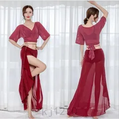 ★値下げ★社交ダンスセットアップM 〜L Amazon.co.jp: [満天屋] 社交ダンス衣装 レディース 上下セット