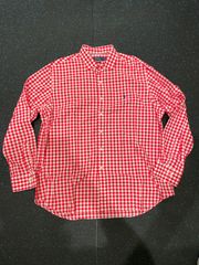 希少オーバーサイズ　ラルフローレンRalph Lauren ギンガムチェックシャツ　XXLサイズ
