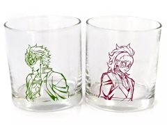 [중고] 글라스 불사가와 미야 & 불사가와 현야 페어 글라스 [WEBSHOP 복권 귀멸의 칼날 연습 편 제5화 [귀신을 먹고까지] 기둥 신작 일러스트] B상