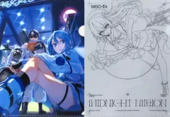 【中古】クリアファイル 星街すいせい＆TAKU INOUE A4クリアファイル 2種セット 「バーチャルYouTuber ホロライブ Midnight Grand Orchestra Exhibition MIDNIGHT MISSION」