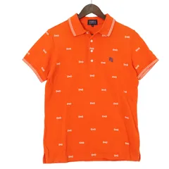 PEARLY GATES パーリーゲイツ ゴルフ 春夏★ 総柄 刺繍 ポロシャツ Sz.5 メンズ