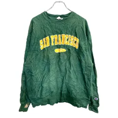 Champion スウェット トレーナー Lサイズ チャンピオン グリーン 古着卸 アメリカ仕入 t2411-3108