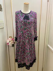 2316009　スーパービューティー  42  花柄ワンピース