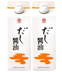 鎌田醤油 だし醤油 500ml×2本セット カマダ 出汁 しょうゆ 送料無料