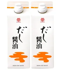 鎌田醤油 だし醤油 500ml×2本セット カマダ 出汁 しょうゆ 送料無料のサムネイル