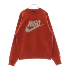 NIKE (ナイキ) NIGO NRG Crew Fleece ニゴー クルーネックスウェットトレーナー レッド FV5941-687