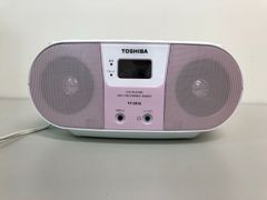 【中古品】東芝　CUTEBEAT　TY-CR10　CD PLAYER　 AM / FM STEREO RADIO