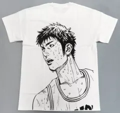 【中古】Tシャツ 三井寿(10DaysAfter) Tシャツ ホワイト Mサイズ 「SLAM DUNK -スラムダンク- 10 DAYS AFTER」 イベント＆FLOWER ウェブショップ限定