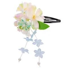 【数量限定】髪留め 結婚式 子供 卒業式 和装 和風 振袖 着物 袴 高級造花 花 女の子 ヘアアクセサリー 飾り 髪 成人式 3タイプ 七五三 浴衣 3カラー 髪飾り [OTAKUMARKET]