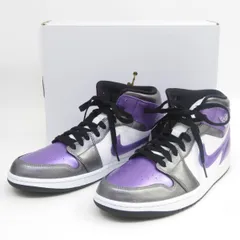 【未使用】NIKE ナイキ WMNS AIR JORDAN 1 MID SE エアジョーダン ミッド HJ5911-105 US10.5 27.5cm 箱有