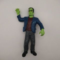 1992 90's UNIVERSAL MONSTERS Frankenstein Figure Doll Plush Toy Bendable PVC Vintage