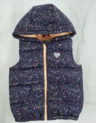 ザラ ZARA baby girl ベスト 100cm 子供服 中古