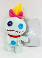 ディズニーストア プラッシュキーチェーン Friends/リロ&スティッチ スクランプ