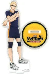 【中古】アクリルスタンド・アクリルパネル [単品] 月島蛍 描き下ろしアクリルスタンド 「Blu-ray/DVD 劇場版 ハイキュー!! ゴミ捨て場の決戦 豪華版 アニメイト限定セット」 同梱特典