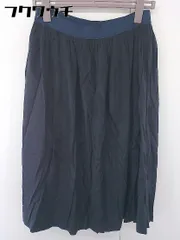 ◇ JOURNAL STANDARD ジャーナルスタンダード ウエストゴム 膝下丈 ギャザー スカート サイズS ブラック レディース  【中古】 【1111290003158】