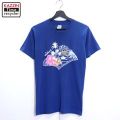 80s USA製 vintage ハワイ スーベニア 半袖Ｔシャツ メンズ 表記Mサイズ