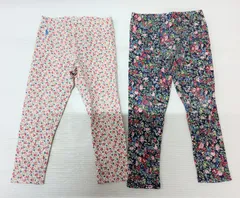 Ralph Lauren/ラルフローレン　3T　4T　花柄レギンス　2本セット【中古品】