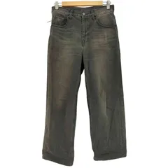 ビューティーアンドユースユナイテッドアローズ BEAUTY ＆ YOUTH UNITED ARROWS 23aw ブラックデニム ストレートパンツ ―ウォッシャブル― レディース  M