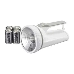 【 新品 未開封 】   オーム電機 LED強力ライト ［LED 単1乾電池×4 防水］ LPP-24B5 未使用 送料無料のサムネイル