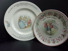 ピーターラビット WEDGWOOD 皿2枚(WB591