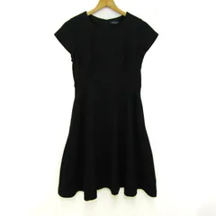 バーニーズニューヨーク ワンピース 半袖 フォーマル トップス レディース 38サイズ ブラック系 BARNEYS NEWYORK 【中古】