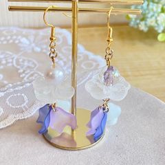 【ちゃん丸】クラゲピアス クラゲちゃんピアス クラゲ 海 ピアス イヤリング - メルカリ