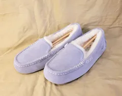 【新品未使用】UGGアンスレー　ライトグレー25cm/アグ/スリッポン/冬用