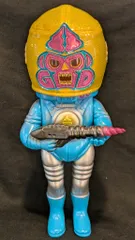 ゴッコ堂 アストロウンコツ ルチャマスク ゴッコマニア2018 青成型のサムネイル