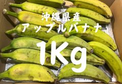 1日に数量限定！沖縄県産【アップルバナナ】1Kg(10本前後)