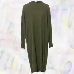 SEVENDAYS=SUNDAY　セブンデイズサンデイ　ワンピース　グリーン　レディース　フード付き　長袖　フリーサイズ