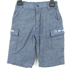 ファミリア カーゴハーフパンツ 半ズボン ボトムス キッズ 男の子用 100サイズ ネイビー Familiar 【中古】