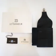 ル・タヌア LE TANNEUR ホルスターバッグ T4B 2A11 N1 ブラック 本革 フルグレインレザー ボディバッグ 箱・タグ付き 新品未使用に近い