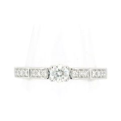 D&D144 ダイヤモンド リング 指輪 0.22ct 0.08ct 9.5号 Pt900(プラチナ) 質屋出品