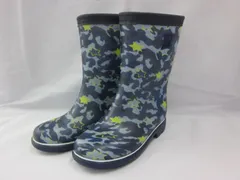 レインブーツ 長靴 キッズ ジュニア  ムーンスター moonstar  RB-C65  雨靴  2E幅 子ども  日本製   防水 撥水 防滑 ながぐつ  ネイビー　18.0㎝