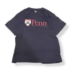 Champion ★プリントTシャツ ★カレッジプリント ★ネイビー ★古着 ★used ★チャンピオン ★Tシャツ ★紺 ★オールド ★Penn ★UNIVERSITY of PENNSYLVANIA